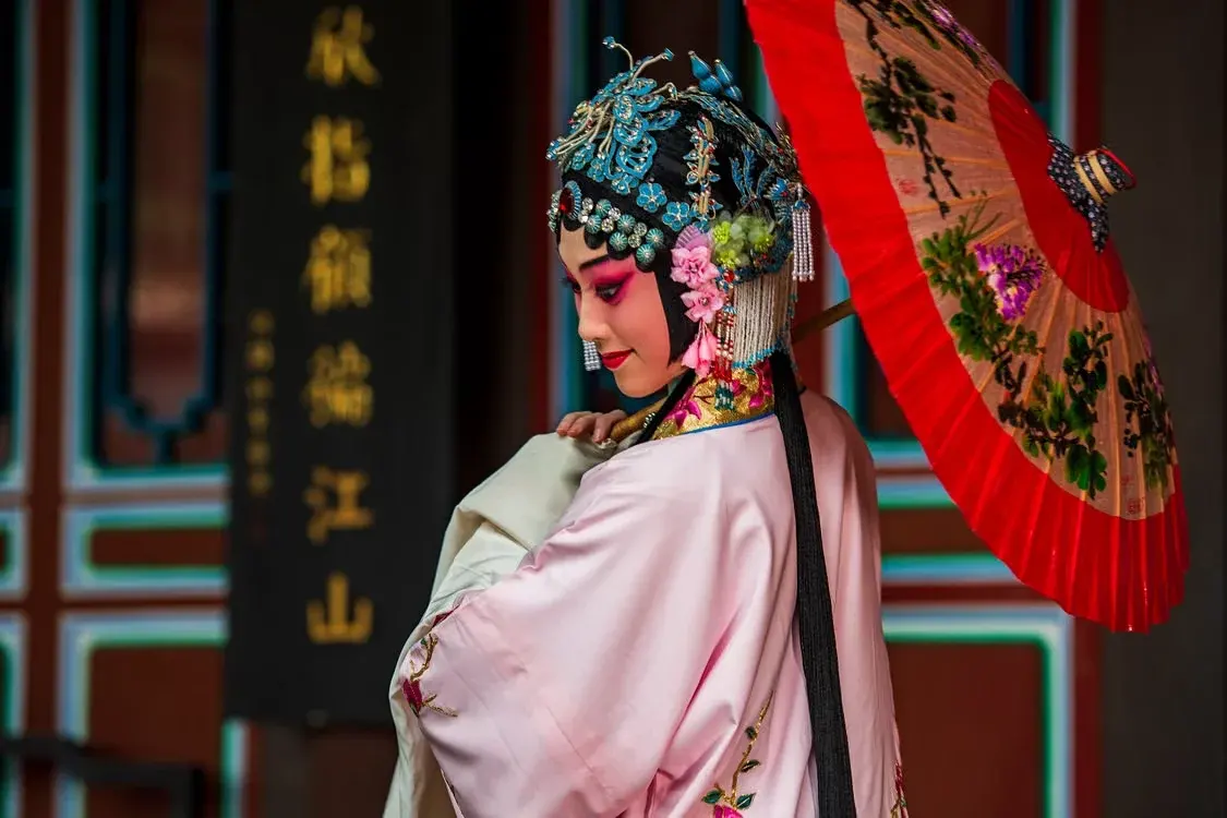 Traditional Chinese opera performer