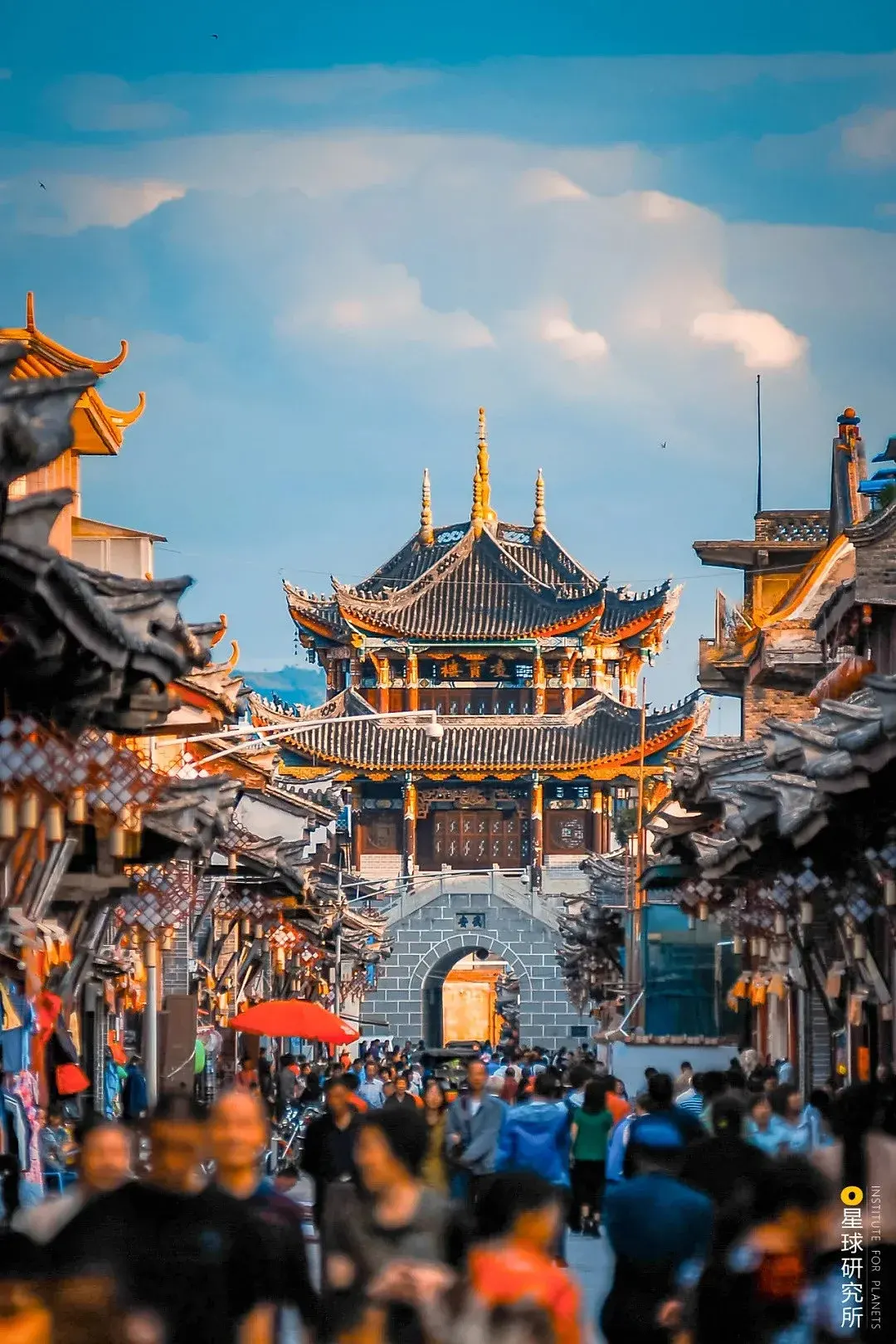Traditional old town in China